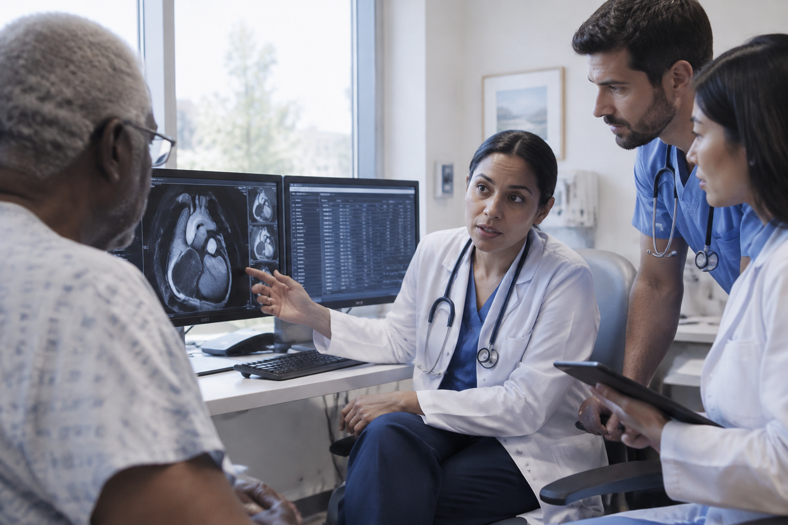 Lab and Imaging Interfaces: From Order to Action in Cardiology